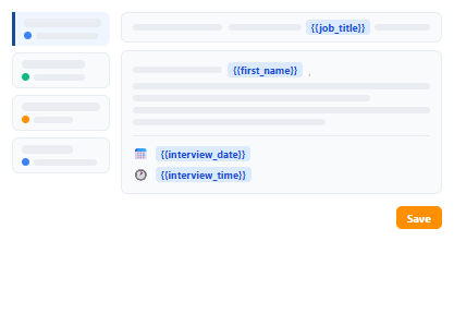 Automated candidate communication